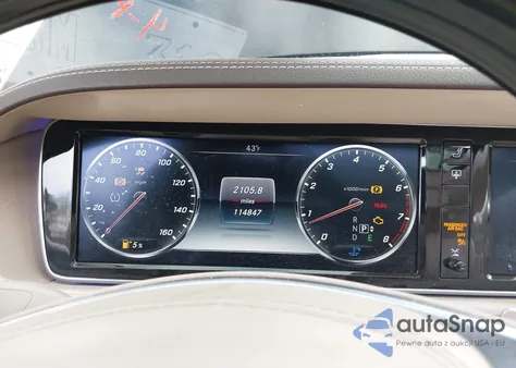 2015 Mercedes-Benz S 550 из США, поврежденный, VIN WDDUG8CB6FA191294